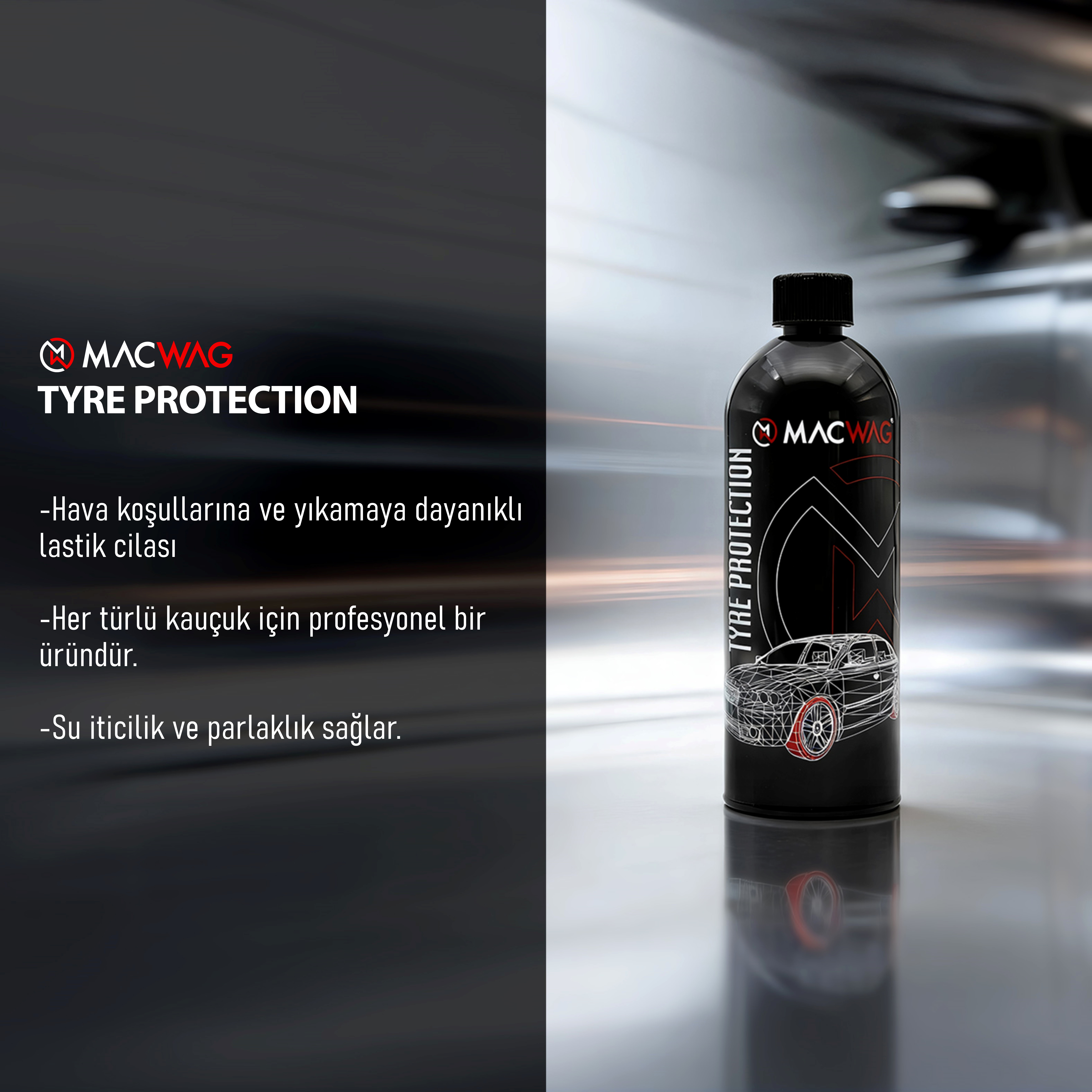 Tyre Protection (Lastik Cilası)(750ml) - Görsel 4