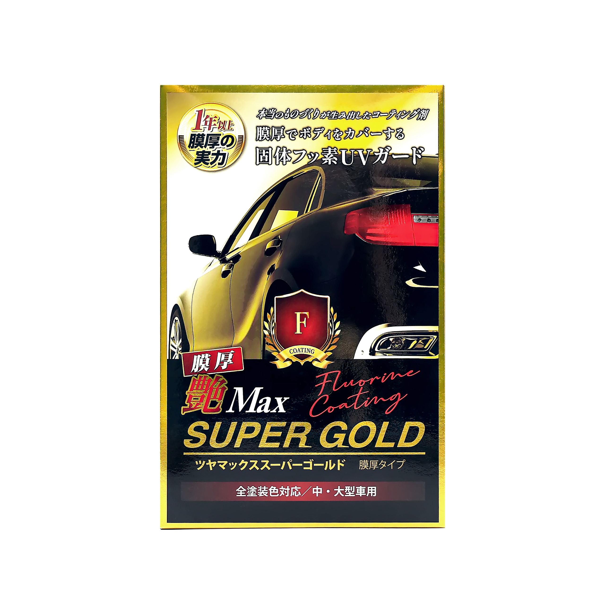 Tsuya-Max SUPER GOLD Thick Coating Type (Seramik Kaplama) 100ml