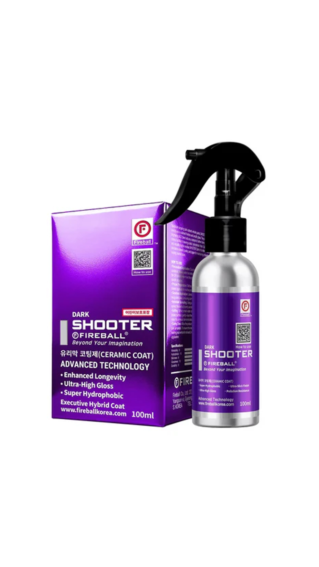 DARK SHOOTER 100 ml (Seramik Kaplama) 2 YIL KORUMA