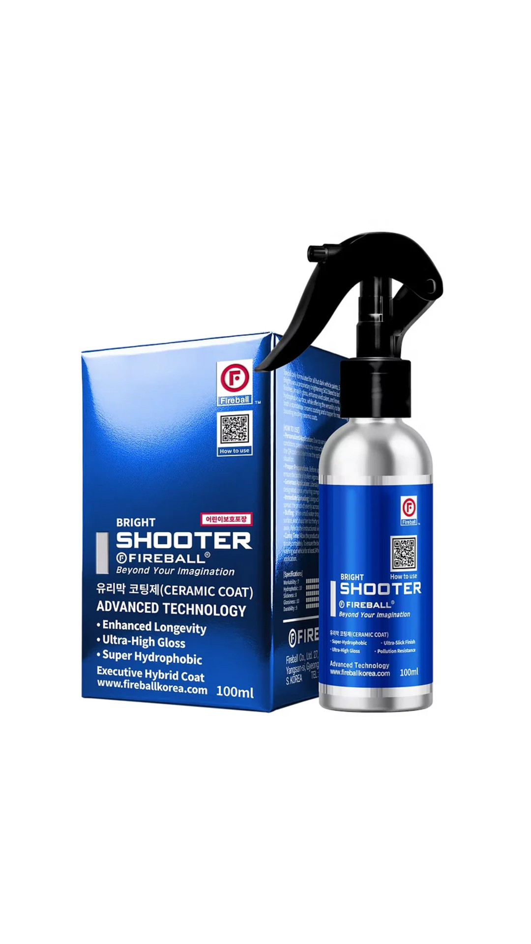 BRIGHT SHOOTER 100 ml (Seramik Kaplama) 2 Yıl Koruma