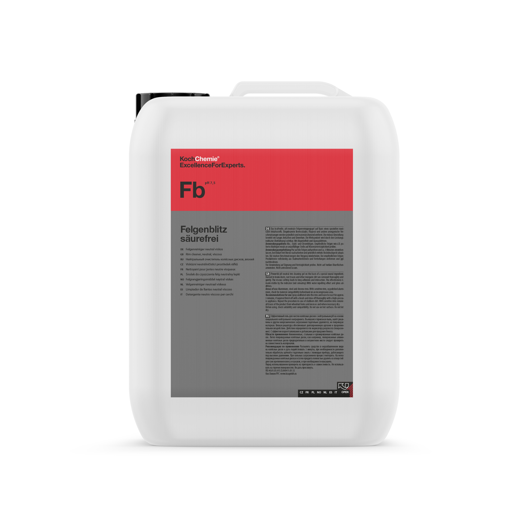 Felgenblitzsäurefrei (FB) (Demirtozu ve Jant Temizleyici) 11kg